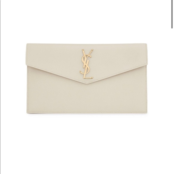 Yves Saint Laurent Handbags - YSL Uptown Leather Clutch